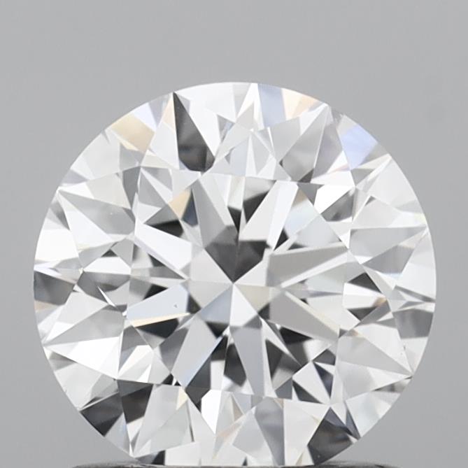 1.02 Carat Round Shaped, Excellent Cut, D Color, VS1 Clarity, IGI Certified Lab Grown Diamond