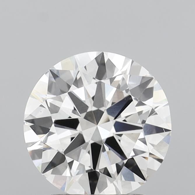 2.00 Carat Round Shaped, Excellent Cut, G Color, VVS2 Clarity, IGI Certified Lab Grown Diamond