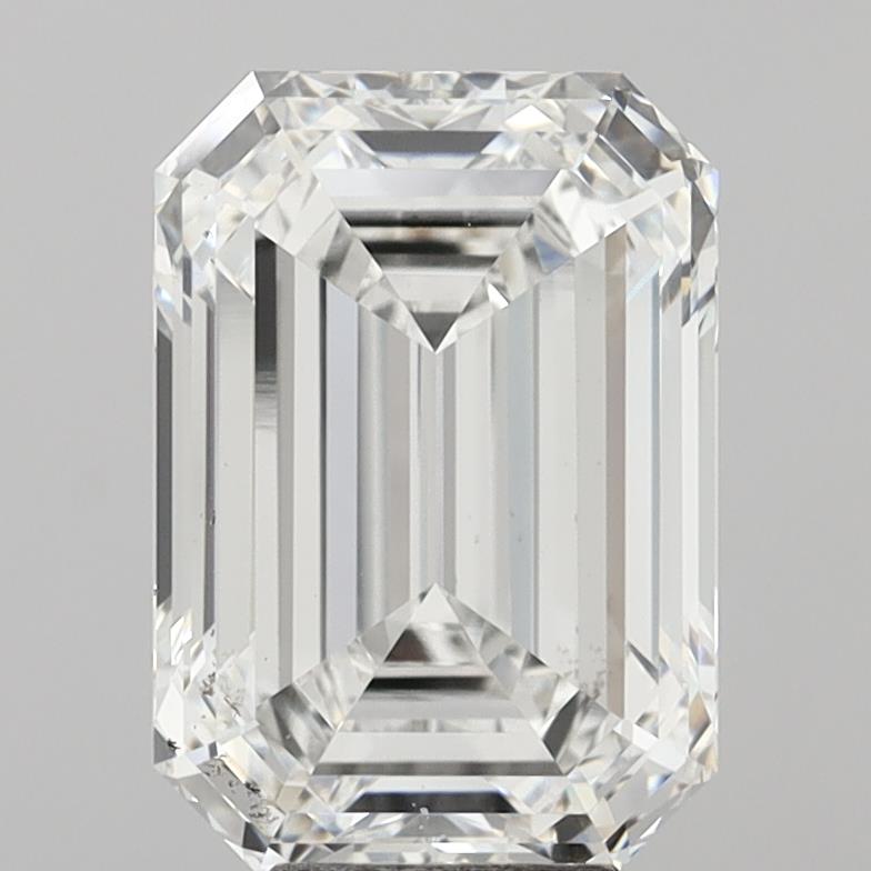 8.06 Carat Emerald Shaped, Ideal Cut, E Color, VVS2 Clarity, IGI Certified Lab Grown Diamond