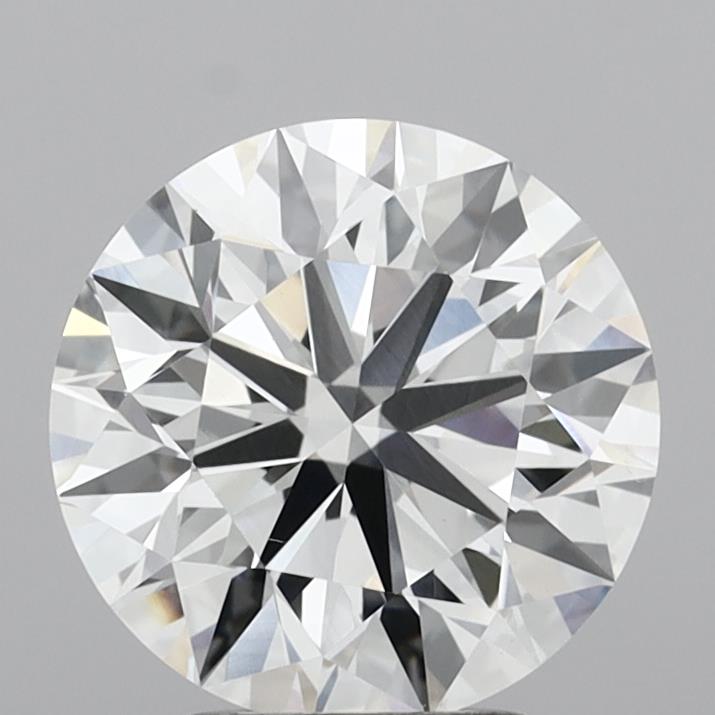 3.21 Carat Round Shaped, Ideal Cut, E Color, VVS2 Clarity, IGI Certified Lab Grown Diamond