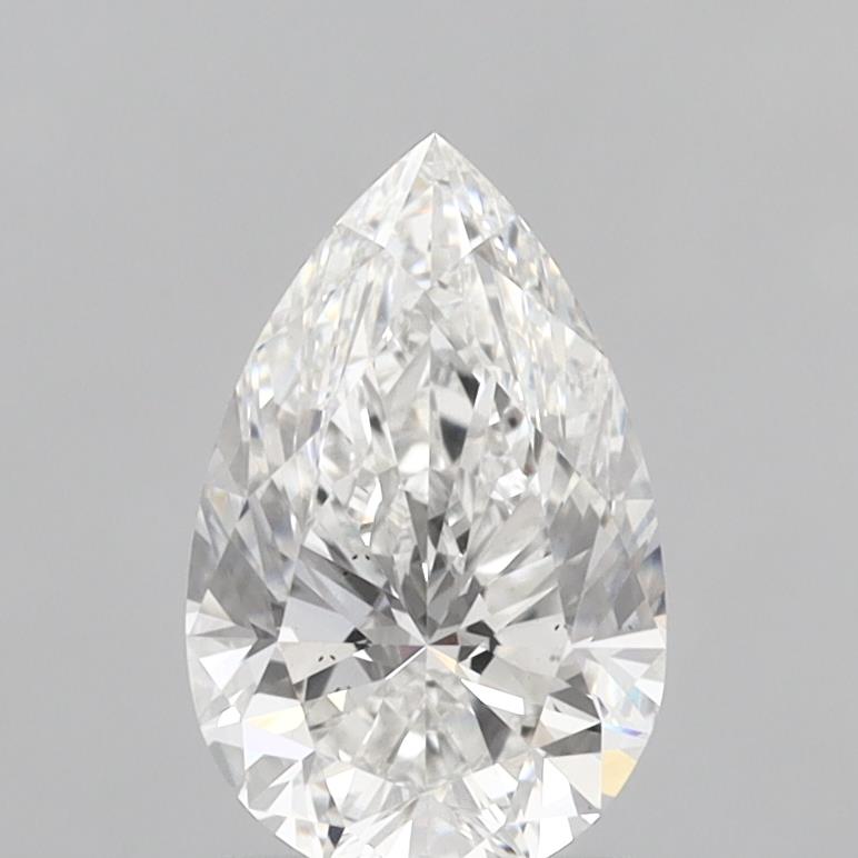 2.02 Carat Pear Shaped, Excellent Cut, E Color, VS2 Clarity, IGI Certified Lab Grown Diamond