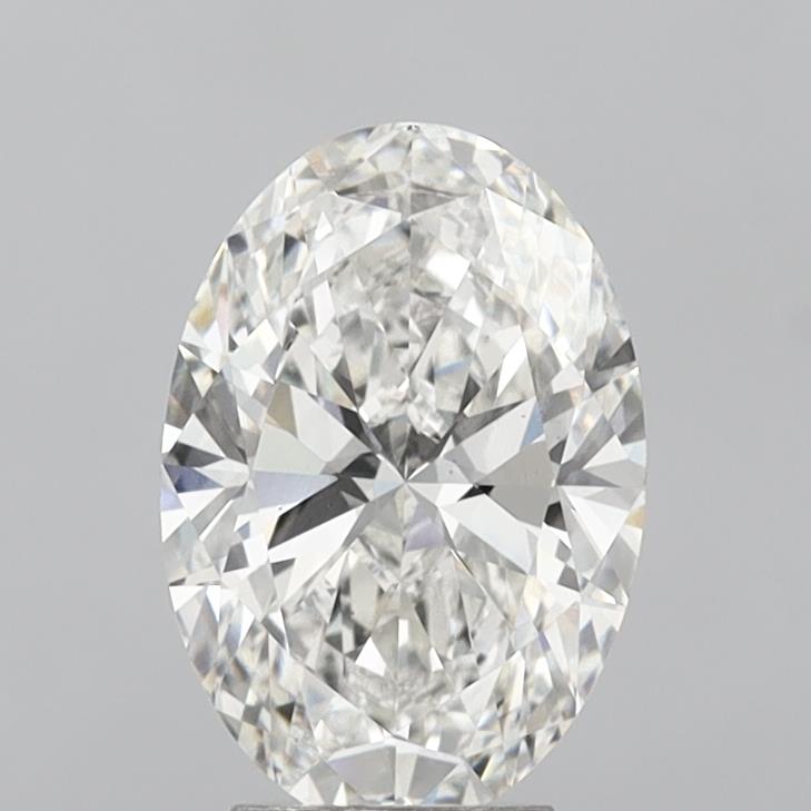4.02 Carat Oval Shaped, Ideal Cut, F Color, VS2 Clarity, IGI Certified Lab Grown Diamond