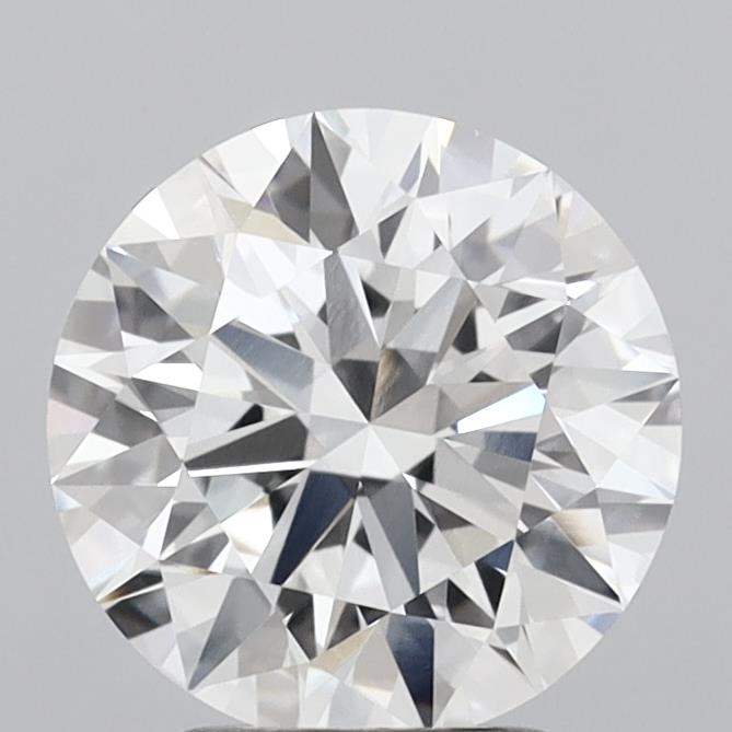 2.96 Carat Round Shaped, Excellent Cut, E Color, VVS2 Clarity, IGI Certified Lab Grown Diamond