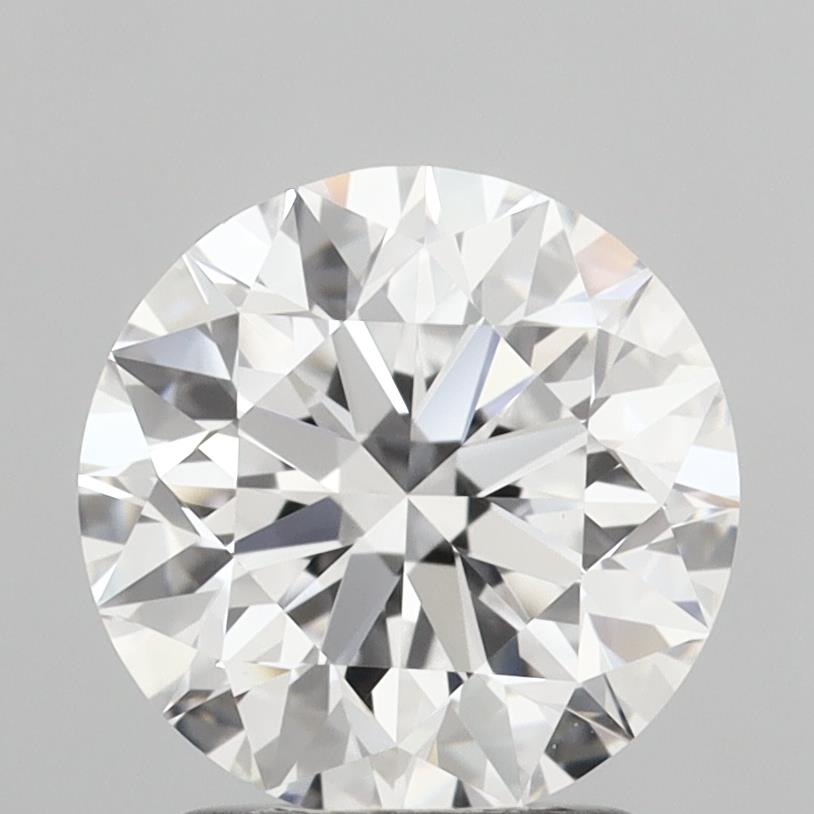 2.02 Carat Round Shaped, Excellent Cut, D Color, VVS2 Clarity, IGI Certified Lab Grown Diamond