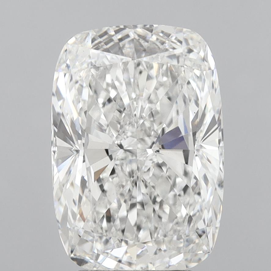5.03 Carat Cushion Shaped, Ideal Cut, E Color, VS1 Clarity, IGI Certified Lab Grown Diamond
