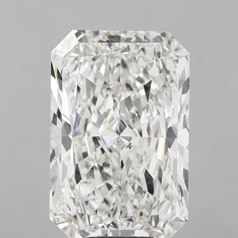 8.04 Carat Radiant Shaped, Excellent Cut, G Color, VVS2 Clarity, IGI Certified Lab Grown Diamond