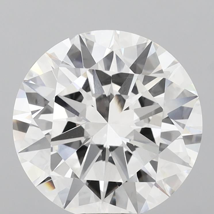 6.72 Carat Round Shaped, Ideal Cut, E Color, VVS2 Clarity, IGI Certified Lab Grown Diamond