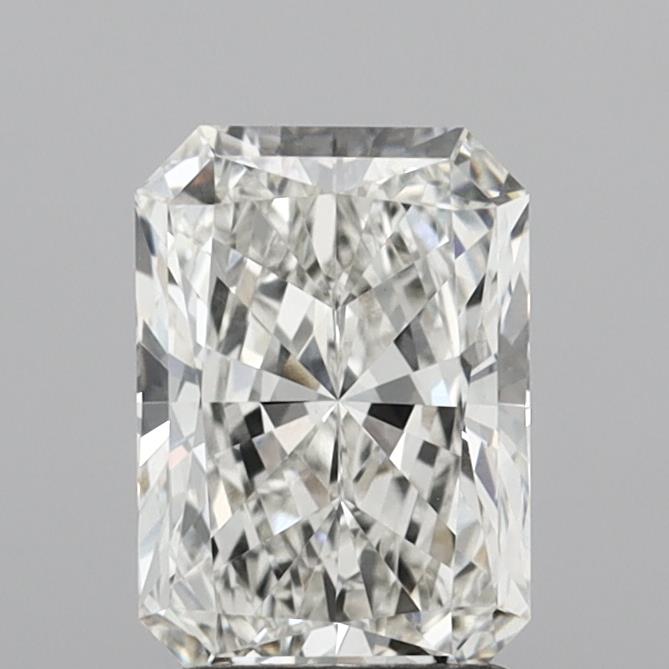 1.99 Carat Radiant Shaped, Ideal Cut, G Color, VVS2 Clarity, IGI Certified Lab Grown Diamond