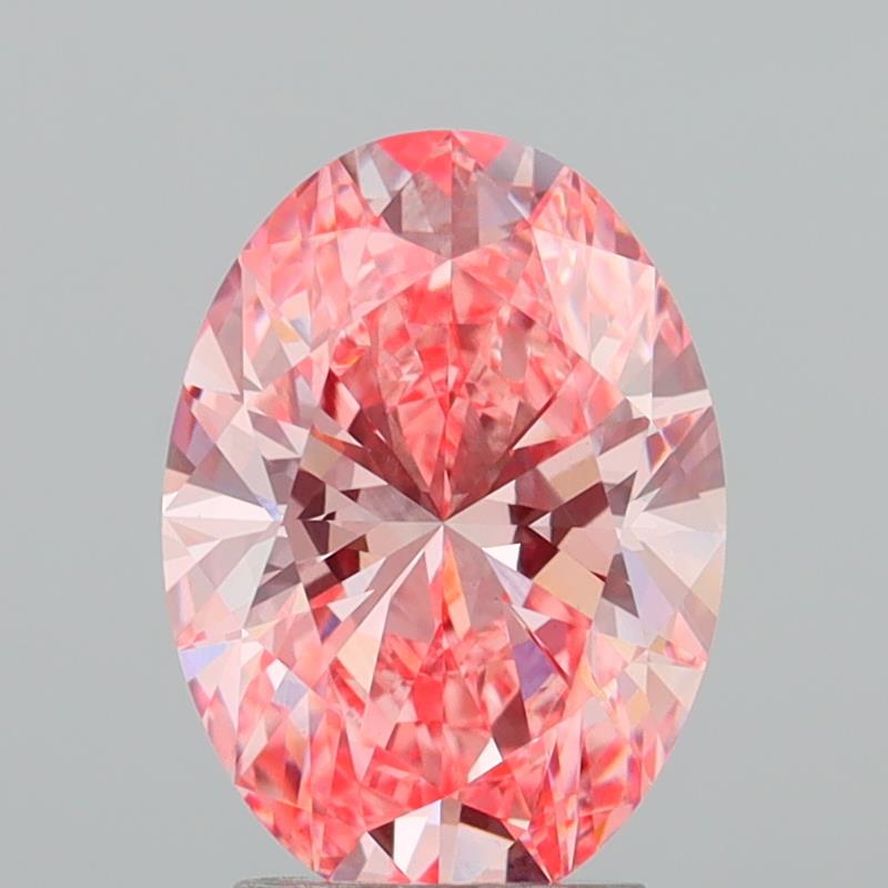 3.00 Carat Oval Shaped, Ideal Cut, VS1 Clarity, IGI Certified Lab Grown Diamond