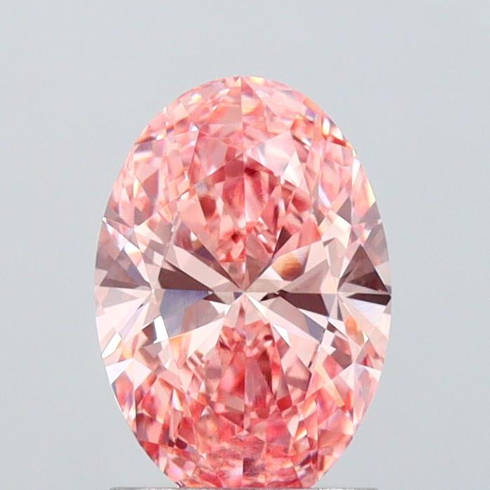 1.52 Carat Oval Shaped, Ideal Cut, VS1 Clarity, IGI Certified Lab Grown Diamond