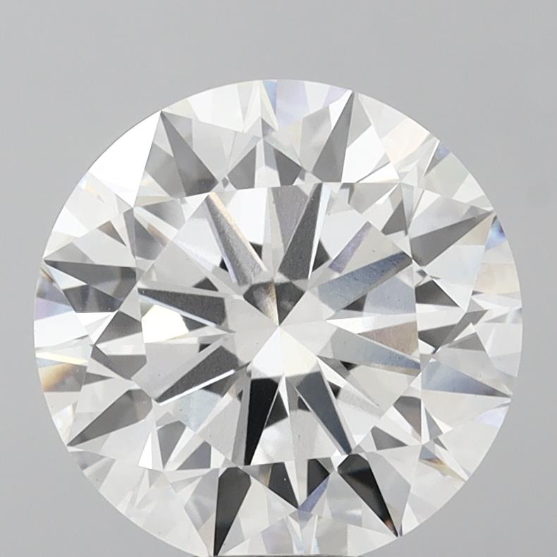 8.06 Carat Round Shaped, Ideal Cut, F Color, VS1 Clarity, IGI Certified Lab Grown Diamond