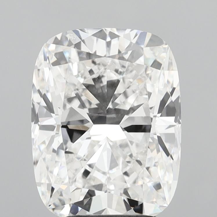 4.20 Carat Cushion Shaped, Ideal Cut, E Color, VVS2 Clarity, IGI Certified Lab Grown Diamond