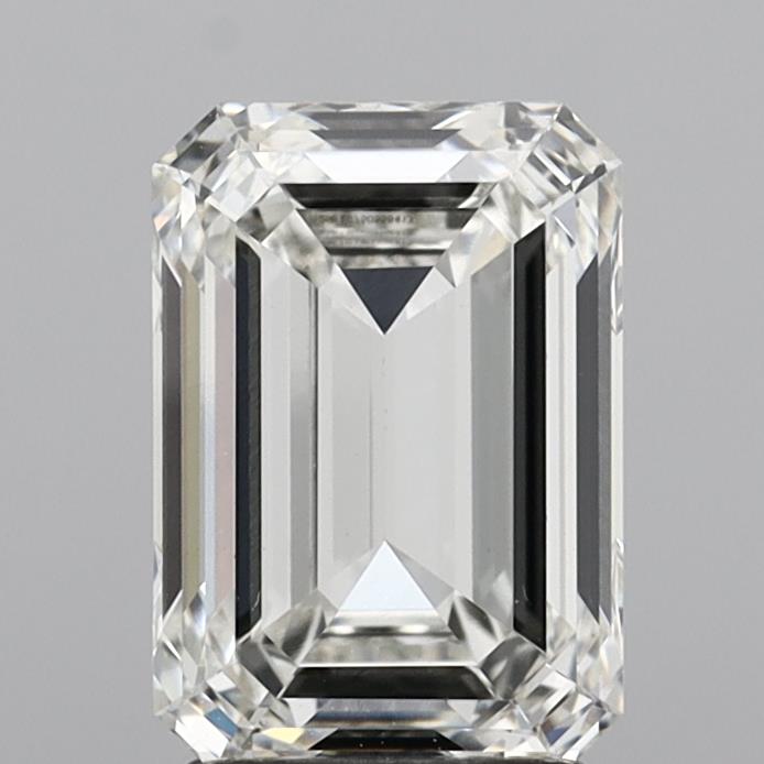 3.01 Carat Emerald Shaped, Ideal Cut, H Color, VS1 Clarity, IGI Certified Lab Grown Diamond