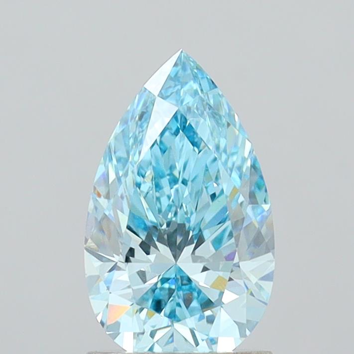1.43 Carat Pear Shaped, Ideal Cut, VS1 Clarity, IGI Certified Lab Grown Diamond