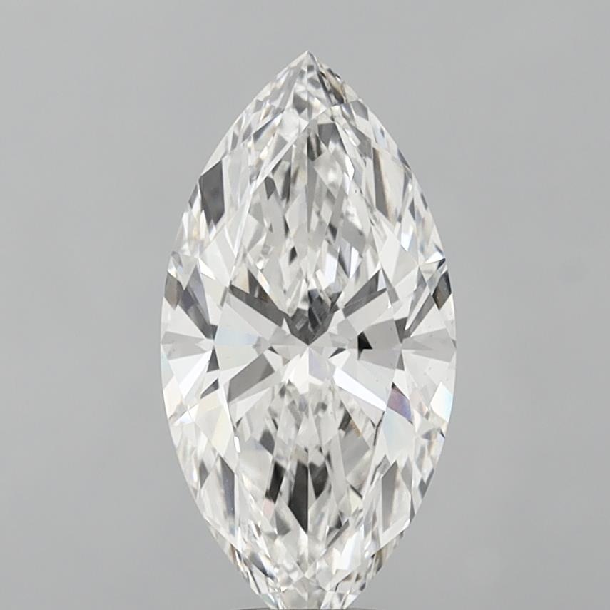 4.01 Carat Marquise Shaped, Ideal Cut, F Color, VS1 Clarity, IGI Certified Lab Grown Diamond