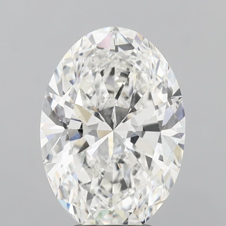 4.03 Carat Oval Shaped, Ideal Cut, F Color, VS1 Clarity, IGI Certified Lab Grown Diamond
