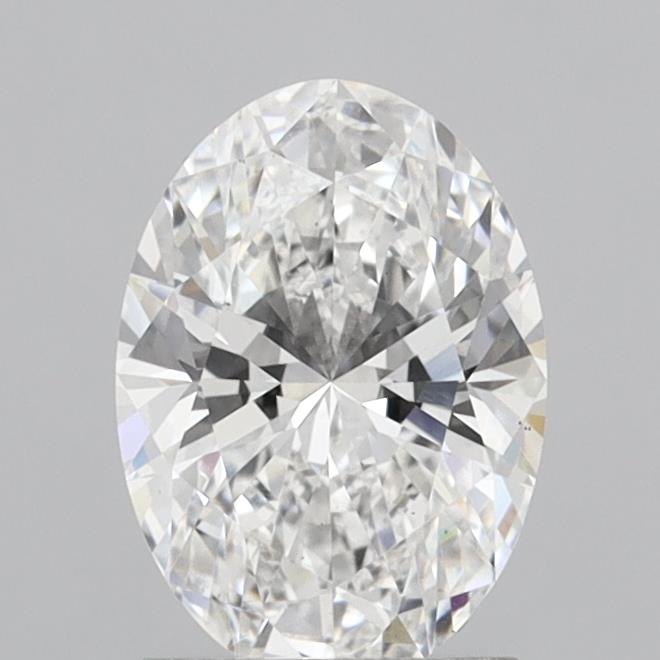 1.75 Carat Oval Shaped, Ideal Cut, E Color, VS1 Clarity, IGI Certified Lab Grown Diamond