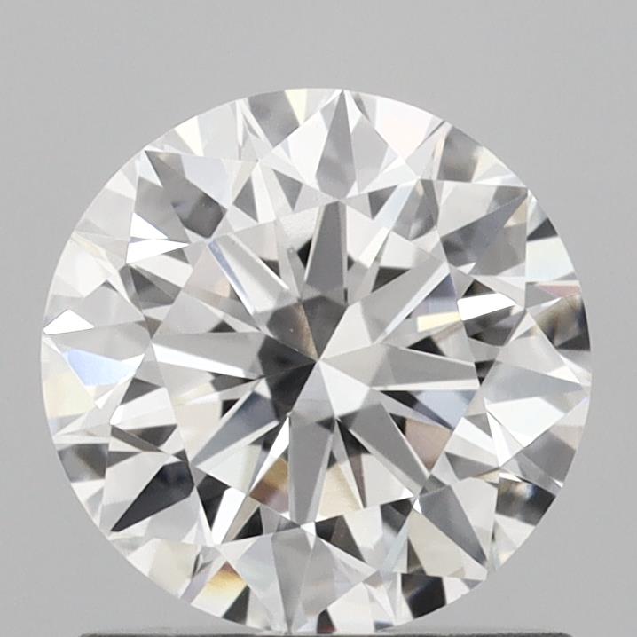 1.08 Carat Round Shaped, Ideal Cut, D Color, VS2 Clarity, IGI Certified Lab Grown Diamond