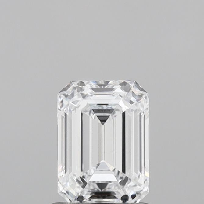 1.00 Carat Emerald Shaped, Ideal Cut, D Color, IF Clarity, IGI Certified Lab Grown Diamond