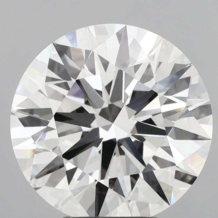 4.56 Carat Round Shaped, Ideal Cut, E Color, VVS2 Clarity, IGI Certified Lab Grown Diamond