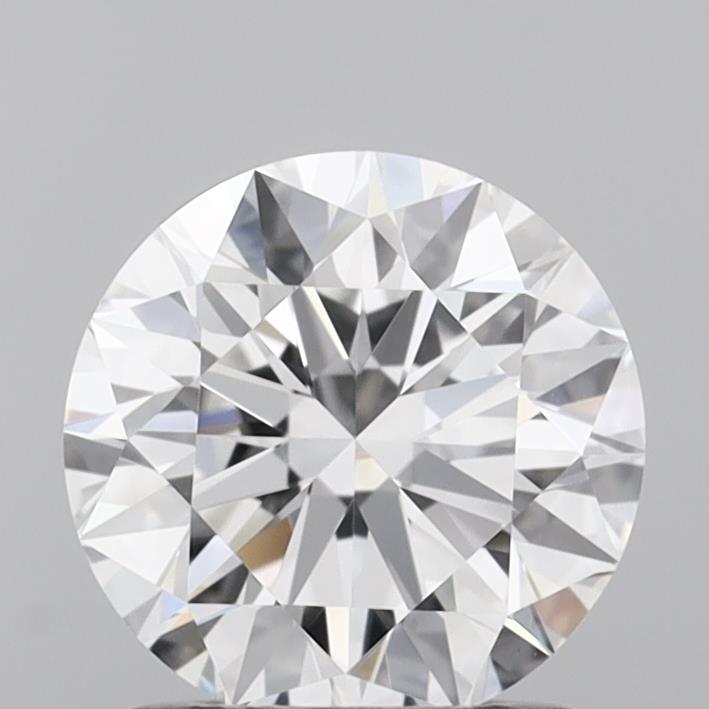 1.22 Carat Round Shaped, Excellent Cut, D Color, VVS2 Clarity, IGI Certified Lab Grown Diamond