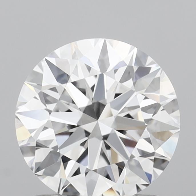 1.22 Carat Round Shaped, Ideal Cut, D Color, VVS1 Clarity, IGI Certified Lab Grown Diamond