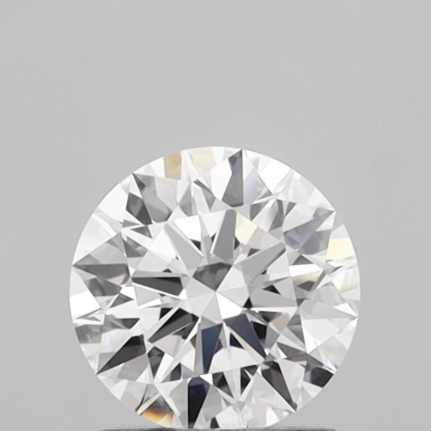 1.07 Carat Round Shaped, Ideal Cut, D Color, VVS2 Clarity, IGI Certified Lab Grown Diamond