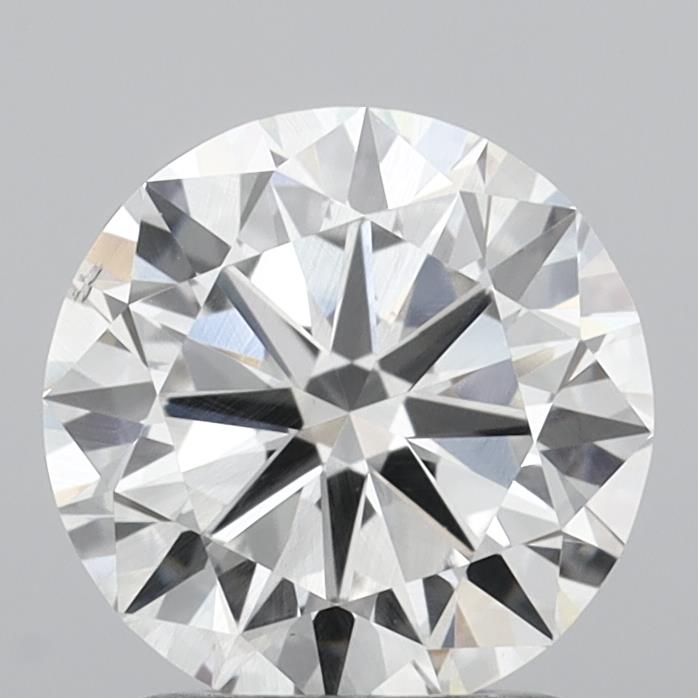 1.63 Carat Round Shaped, Very Good Cut, F Color, SI1 Clarity, IGI Certified Lab Grown Diamond