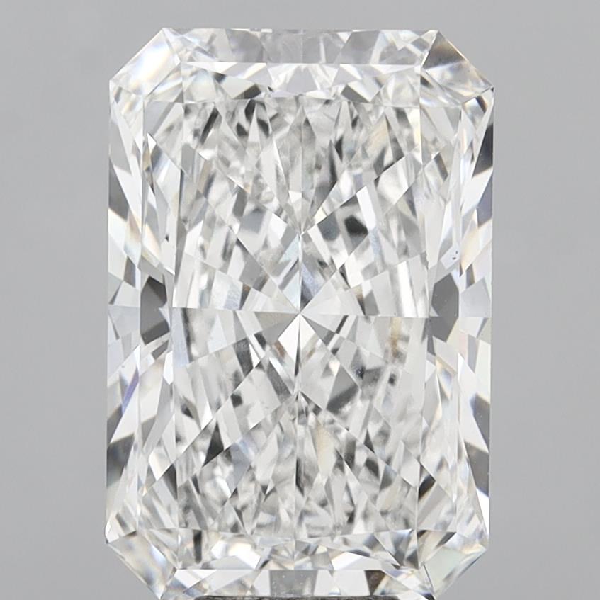 11.58 Carat Radiant Shaped, Ideal Cut, E Color, VVS2 Clarity, IGI Certified Lab Grown Diamond