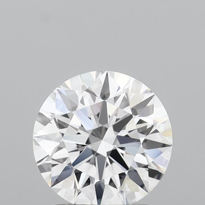 1.48 Carat Round Shaped, Ideal Cut, D Color, VVS2 Clarity, IGI Certified Lab Grown Diamond
