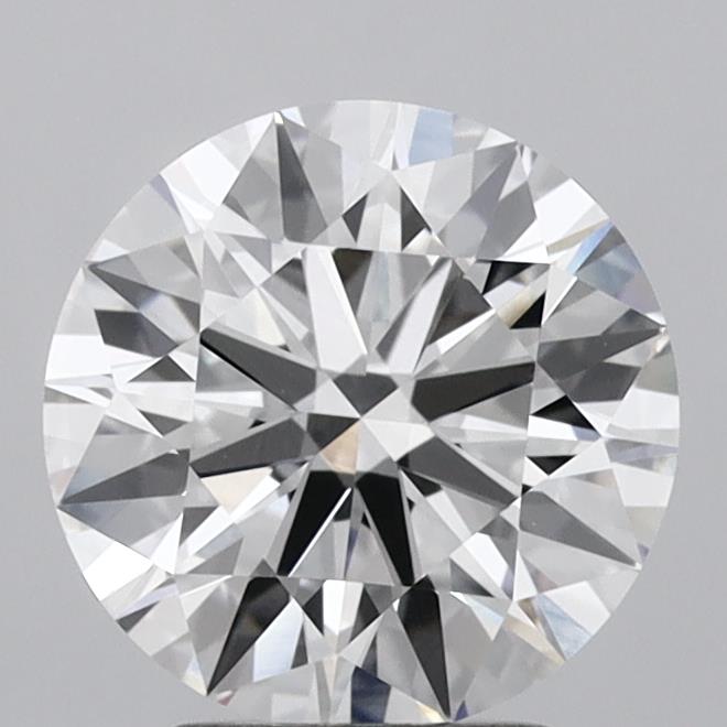 2.77 Carat Round Shaped, Ideal Cut, D Color, VVS2 Clarity, IGI Certified Lab Grown Diamond