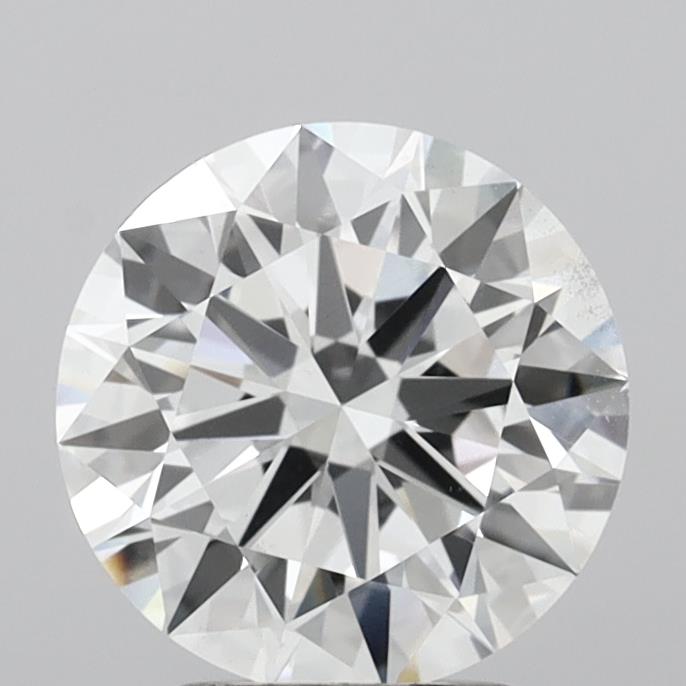 3.02 Carat Round Shaped, Ideal Cut, E Color, VS2 Clarity, IGI Certified Lab Grown Diamond
