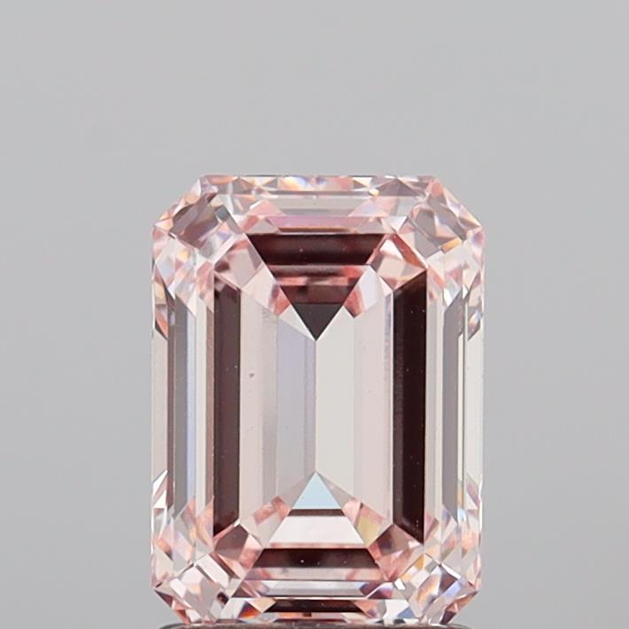 2.02 Carat Emerald Shaped, Ideal Cut, VS1 Clarity, IGI Certified Lab Grown Diamond