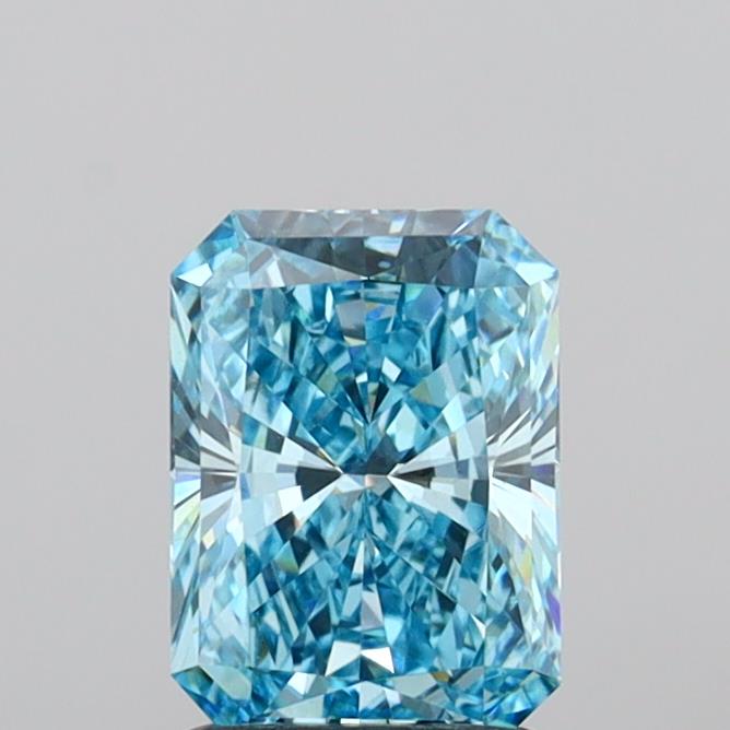 1.44 Carat Radiant Shaped, Ideal Cut, VVS2 Clarity, IGI Certified Lab Grown Diamond