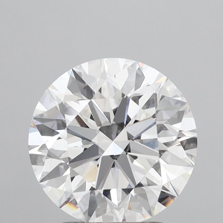 2.58 Carat Round Shaped, Excellent Cut, E Color, VS1 Clarity, IGI Certified Lab Grown Diamond
