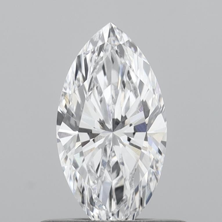 0.51 Carat Marquise Shaped, Very Good Cut, D Color, VVS1 Clarity, IGI Certified Lab Grown Diamond