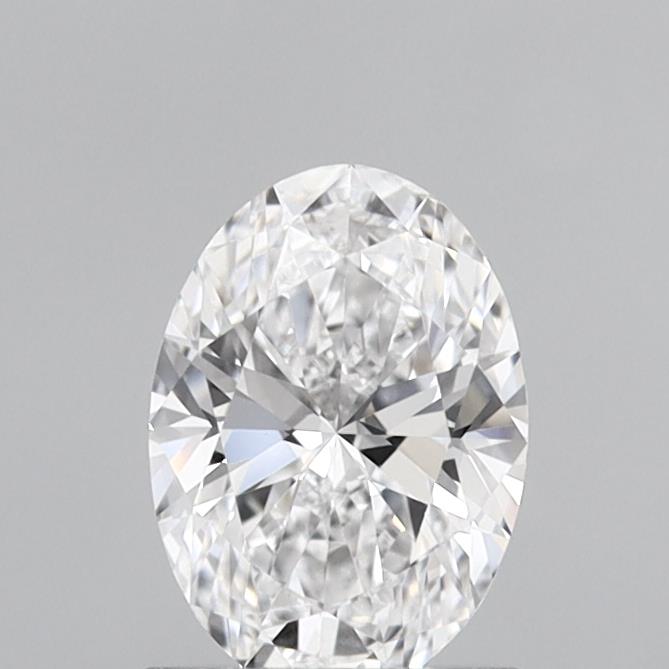 1.24 Carat Oval Shaped, Ideal Cut, D Color, VVS2 Clarity, IGI Certified Lab Grown Diamond