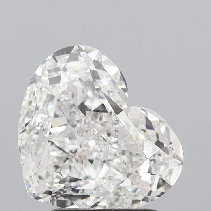 3.01 Carat Heart Shaped, Very Good Cut, F Color, VVS2 Clarity, IGI Certified Lab Grown Diamond
