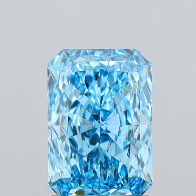 1.30 Carat Radiant Shaped, Excellent Cut, VS1 Clarity, IGI Certified Lab Grown Diamond