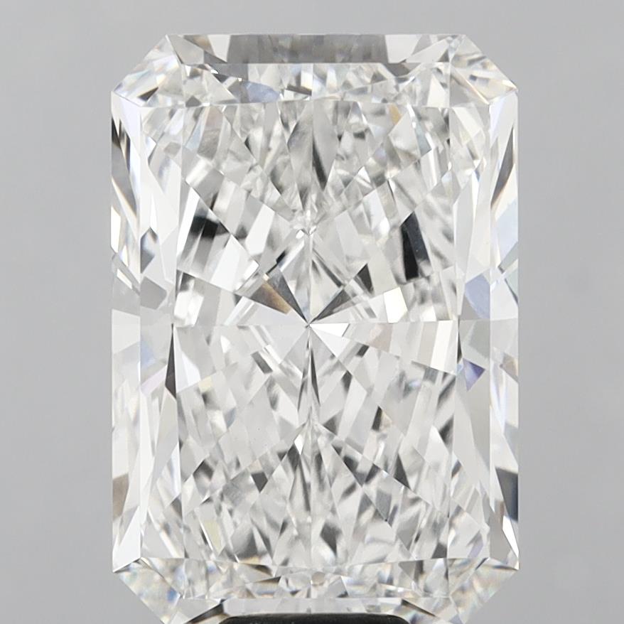 13.54 Carat Radiant Shaped, Excellent Cut, E Color, VS1 Clarity, IGI Certified Lab Grown Diamond