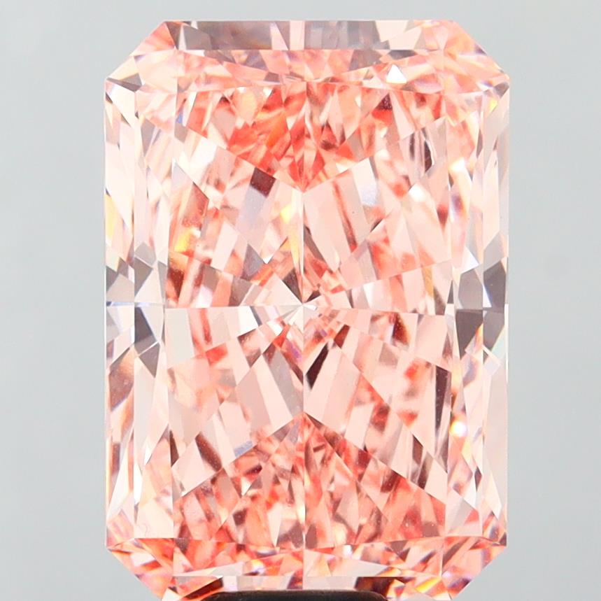 14.01 Carat Radiant Shaped, Excellent Cut, VVS2 Clarity, IGI Certified Lab Grown Diamond