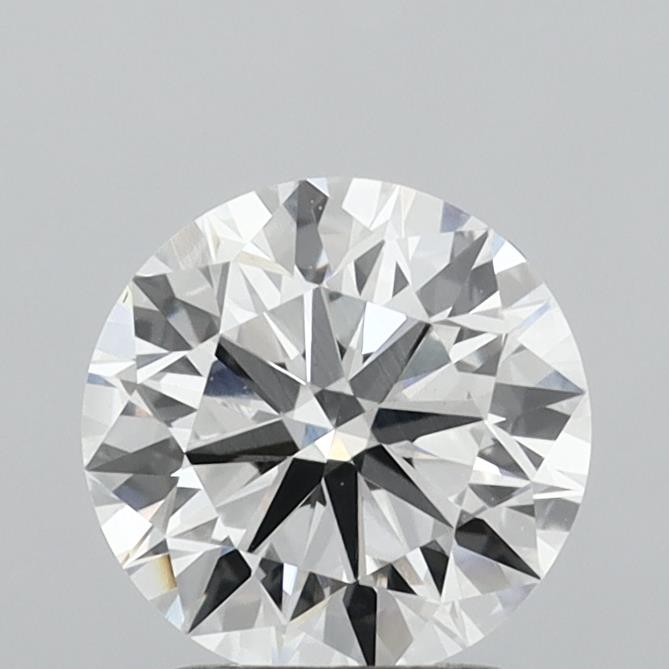 1.98 Carat Round Shaped, Ideal Cut, E Color, VVS2 Clarity, IGI Certified Lab Grown Diamond