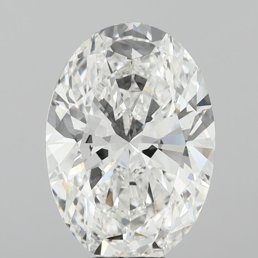 8.01 Carat Oval Shaped, Ideal Cut, E Color, VVS2 Clarity, IGI Certified Lab Grown Diamond