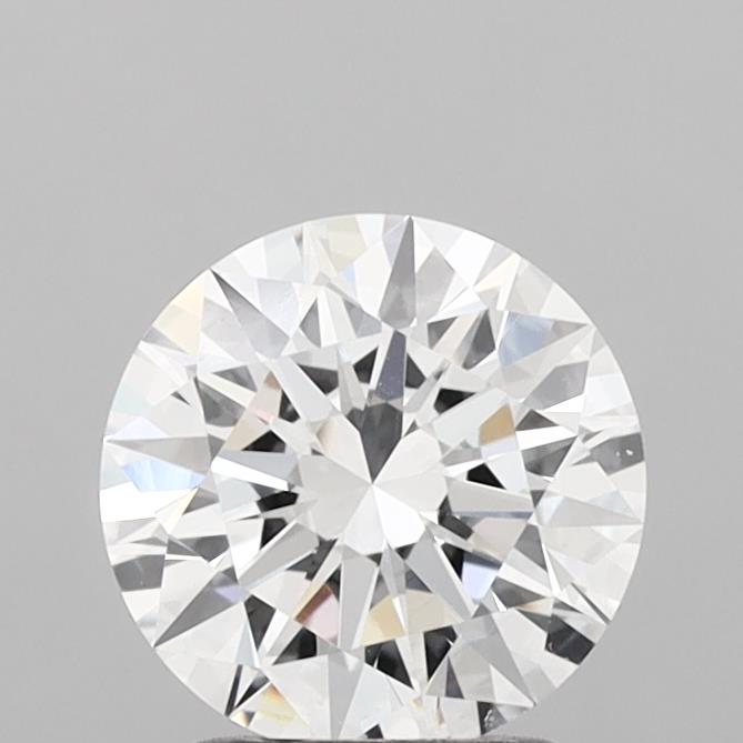 1.90 Carat Round Shaped, Ideal Cut, D Color, VVS2 Clarity, IGI Certified Lab Grown Diamond