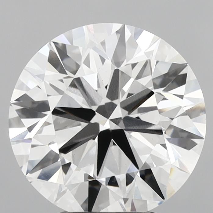 4.35 Carat Round Shaped, Ideal Cut, E Color, VS1 Clarity, IGI Certified Lab Grown Diamond