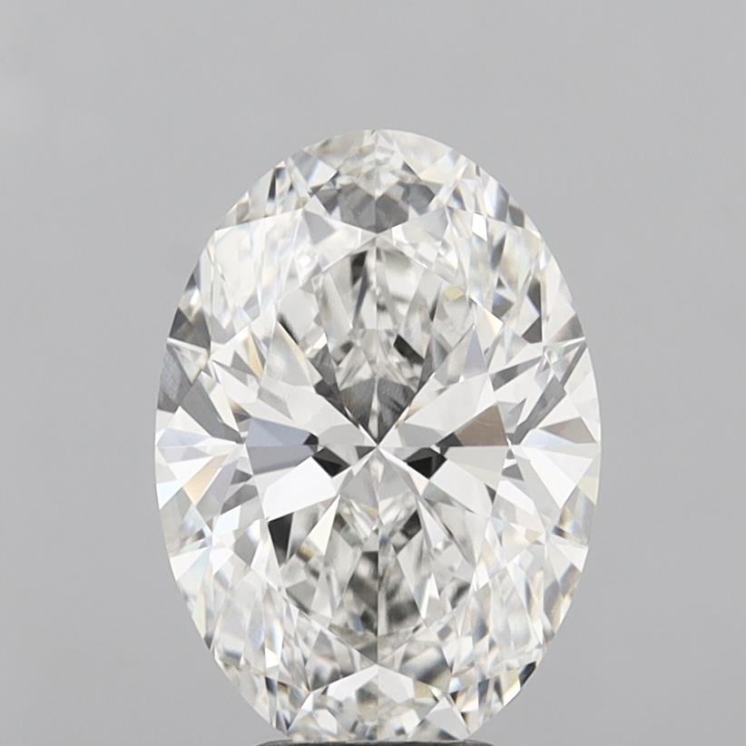 5.10 Carat Oval Shaped, Ideal Cut, G Color, VVS2 Clarity, IGI Certified Lab Grown Diamond