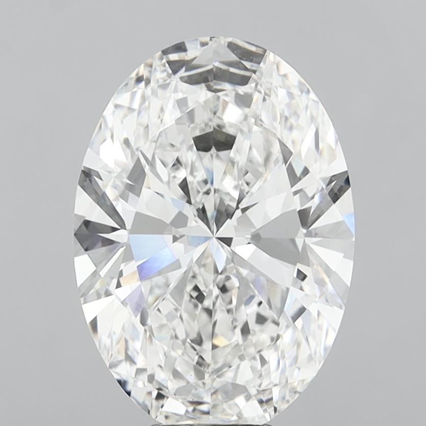 8.03 Carat Oval Shaped, Ideal Cut, D Color, VS1 Clarity, IGI Certified Lab Grown Diamond