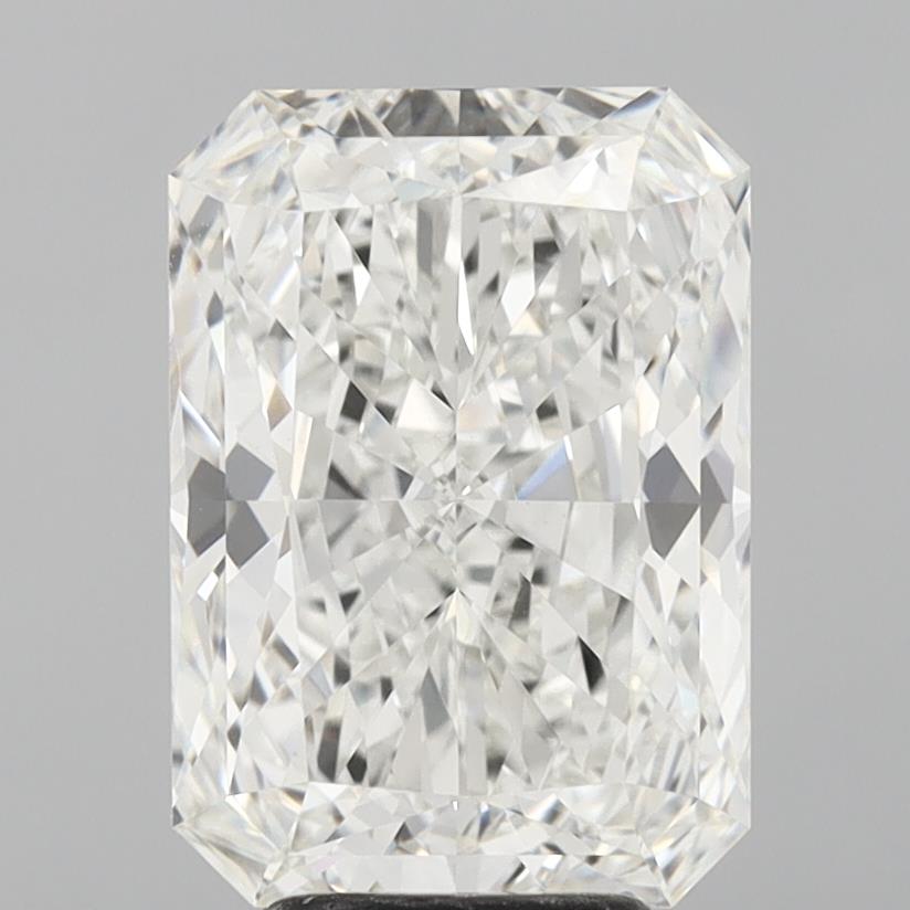 5.05 Carat Radiant Shaped, Ideal Cut, G Color, VVS2 Clarity, IGI Certified Lab Grown Diamond