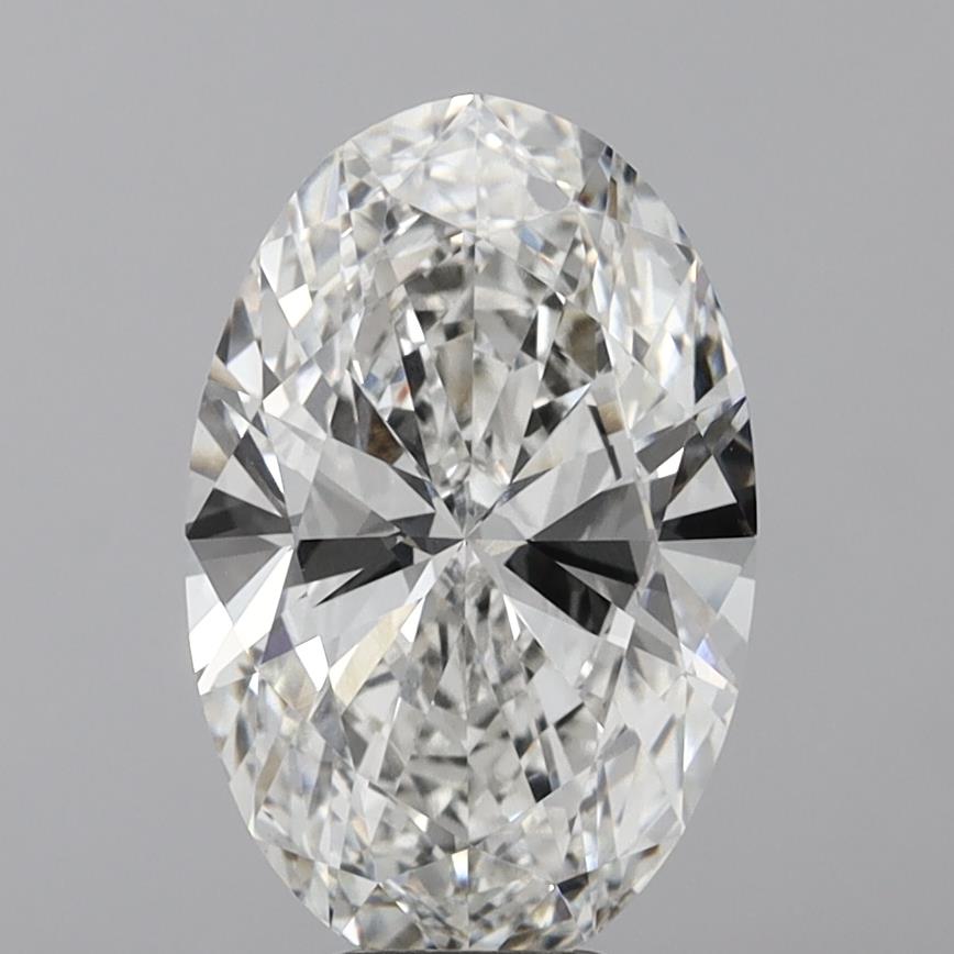7.04 Carat Oval Shaped, Excellent Cut, G Color, VVS2 Clarity, IGI Certified Lab Grown Diamond