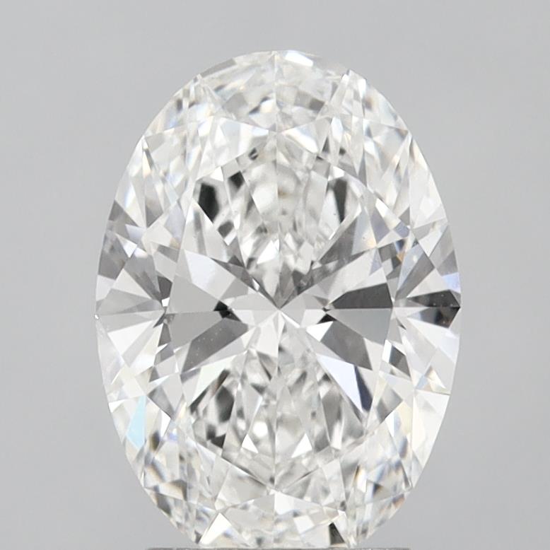 2.96 Carat Oval Shaped, Ideal Cut, E Color, VS1 Clarity, IGI Certified Lab Grown Diamond